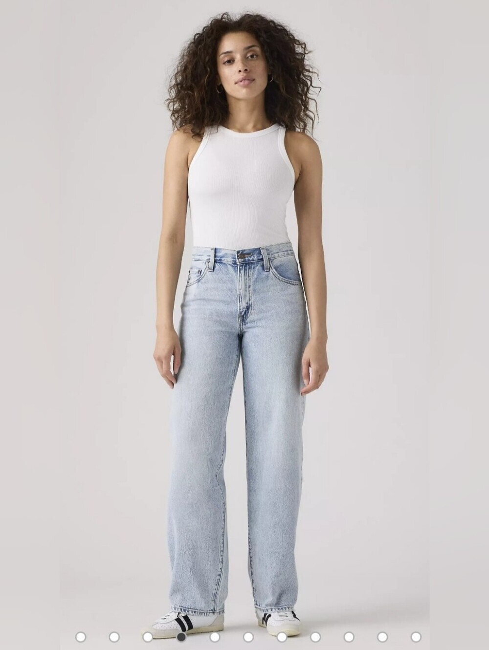 Levi's Baggy Dad Women's Jeans size 28 Light Wash